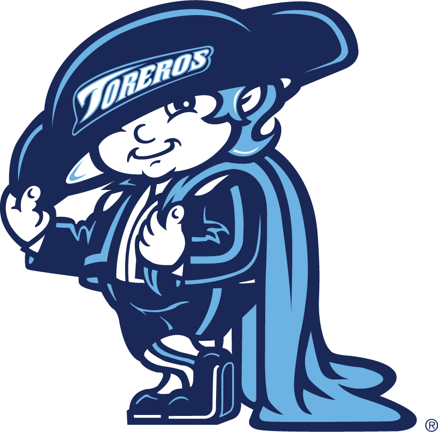 San Diego Toreros 2006-2016 Mascot Logo diy iron on heat transfer
